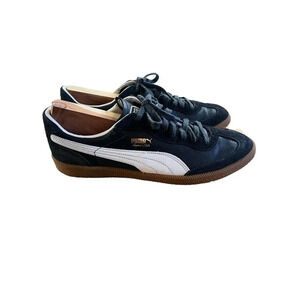 Puma Men's White Black Team Gold Super Liga OG Retro Sneaker Size 10.5